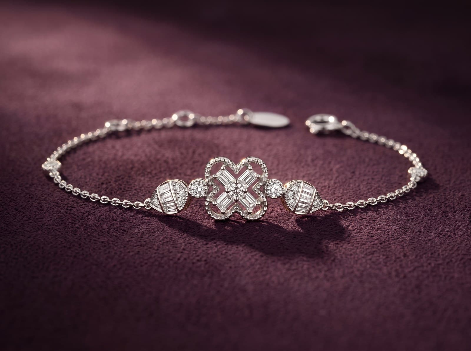 Sila · Charming Butterfly Diamond Bracelet