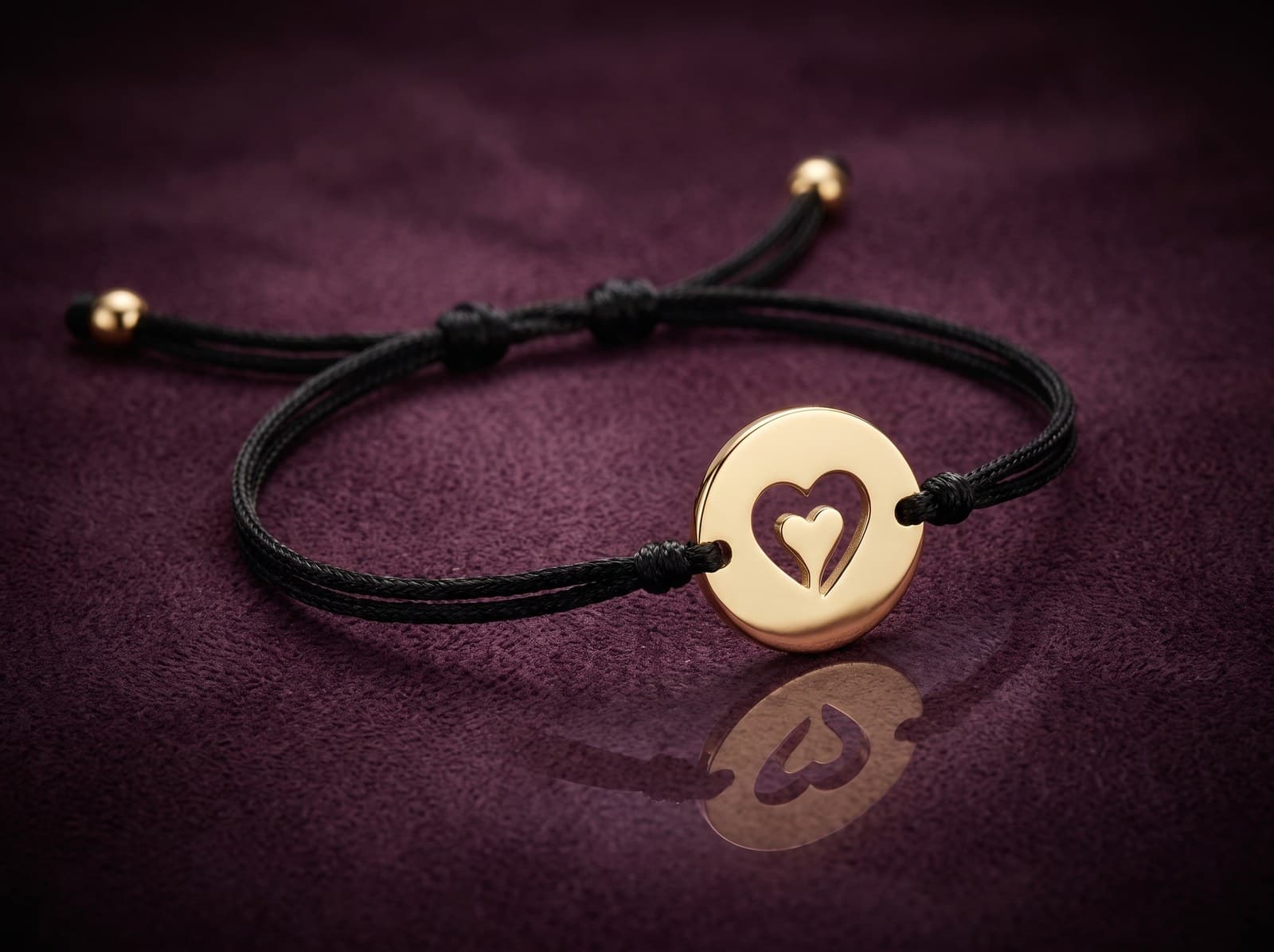Ghayth · String Rectangular Cross Gold Bracelet