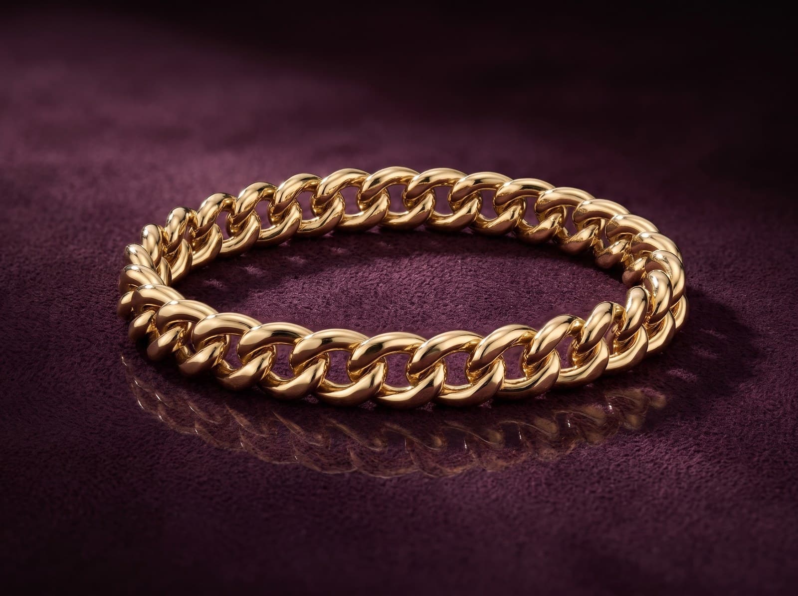 Bariha · Varied Oval Link Gold Bracelet