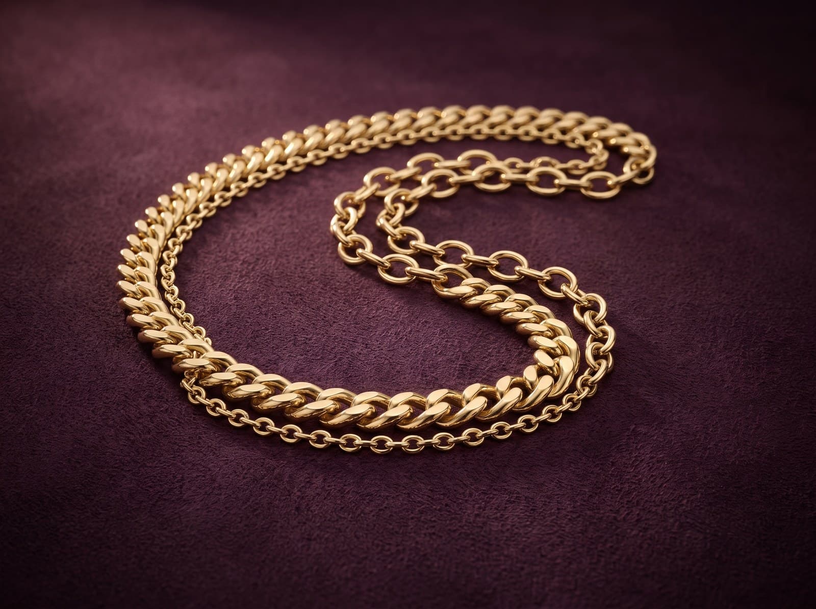 Rukn · 2-In-1 Gold Chain