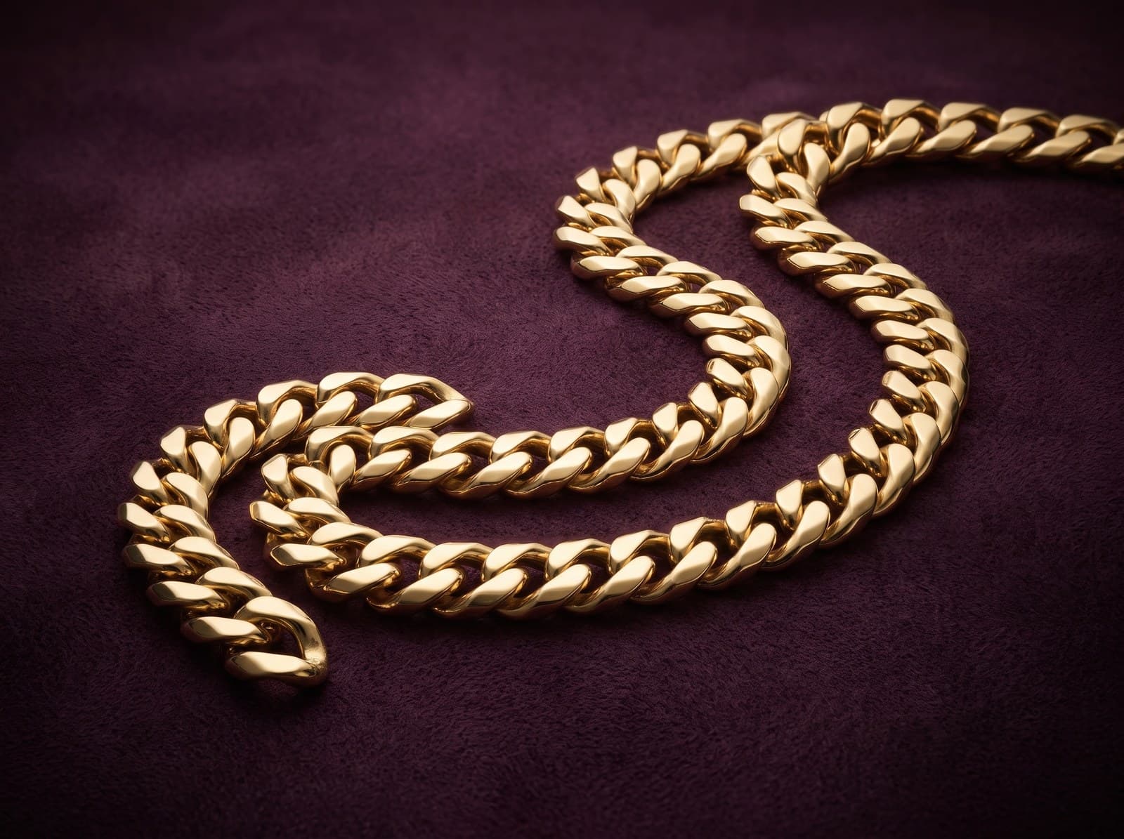 Tarikh · Chunky Gourmet Gold Chain — studio