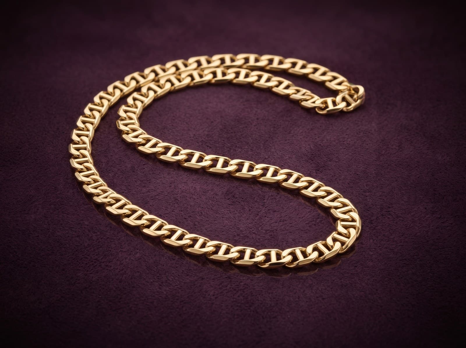 Mawrooth · Dainty Mariner Link Gold Chain — studio