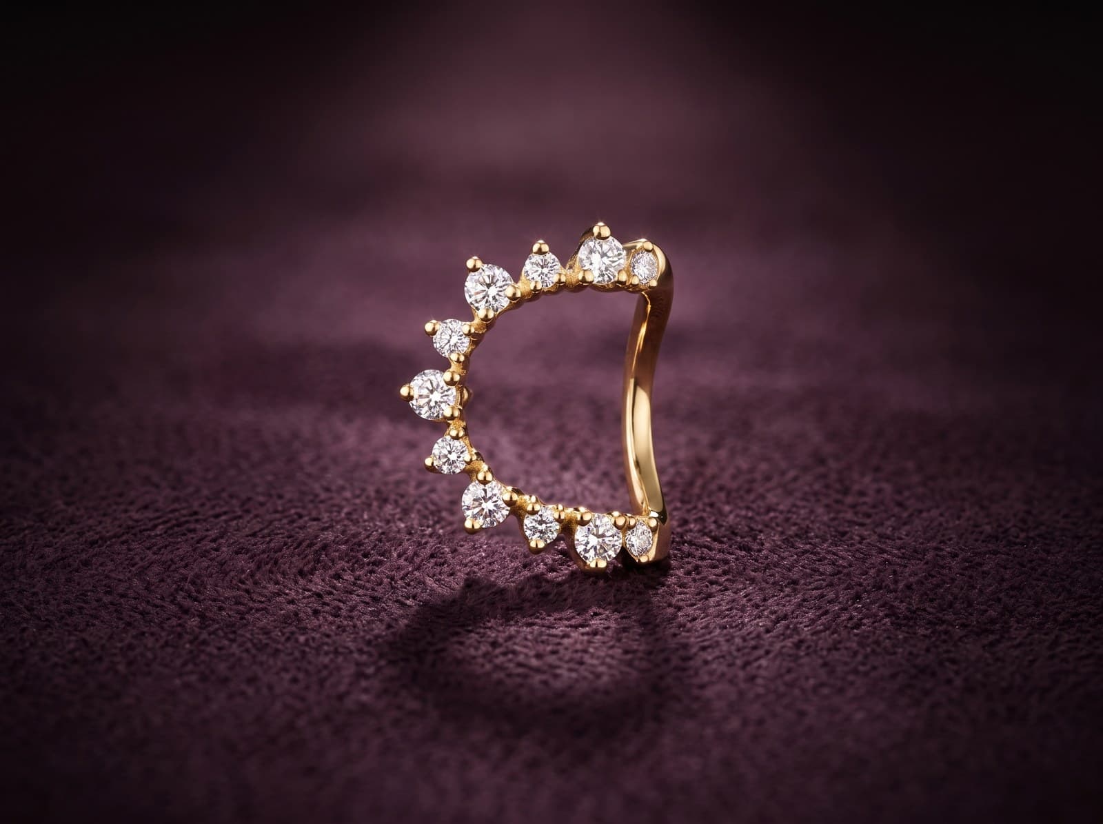 Qatir · Shinny Stones Diamond Piercing